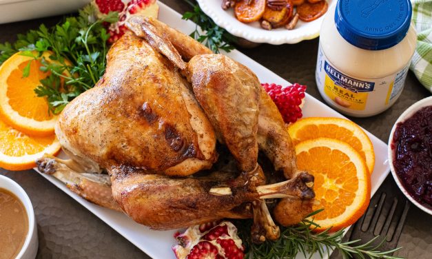 Say Goodbye To Dry Turkey – Get Crispy Skin & Super Moist Meat With Hellmann’s!