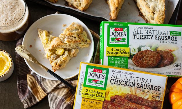 Thanksgiving Morning Marvel – Make-Ahead Sausage & Feta Scones With Jones Dairy Farm Sausage