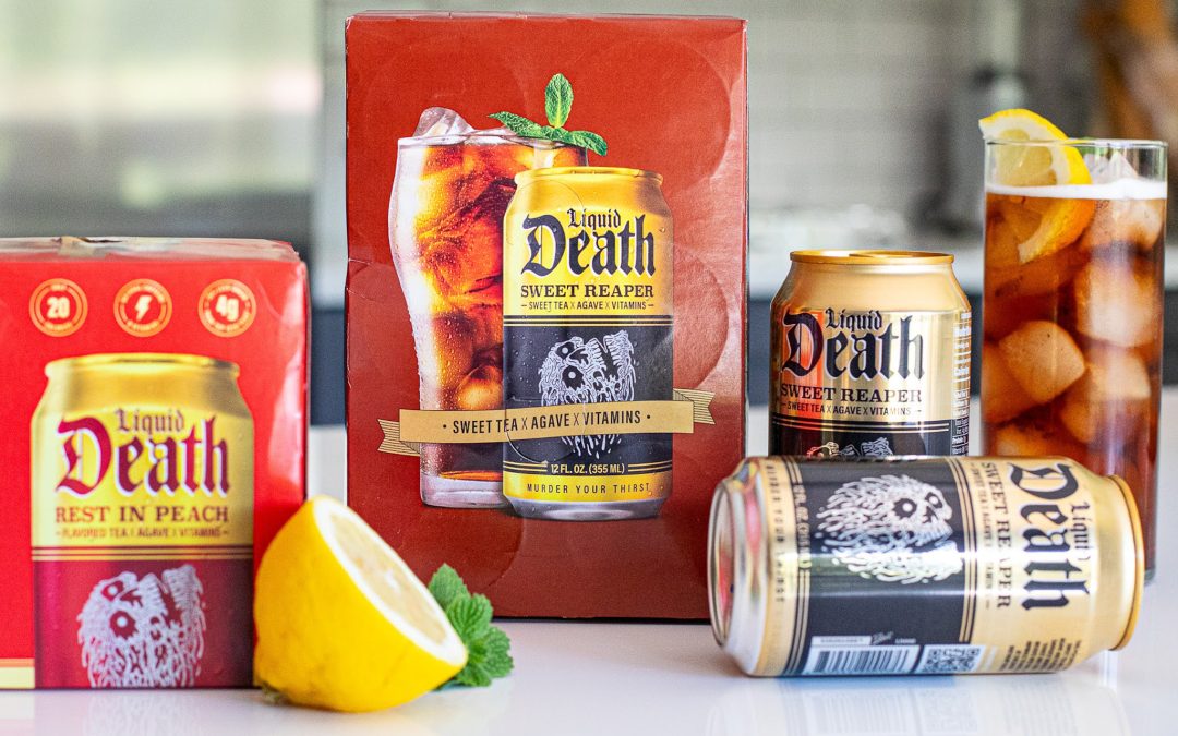 Liquid Death Mountain Water 8-Packs Are As Low As $3 At Publix (Regular Price $6.99)