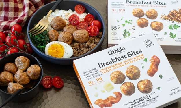 Start The New Year Strong With Amylu Foods Breakfast Bites – BOGO Sale At Publix!