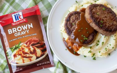 Get The Packets Of McCormick Gravy Mix For 84¢ At Publix