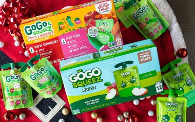 GoGo squeeZ® is Your Easy Holiday Snacking Solution
