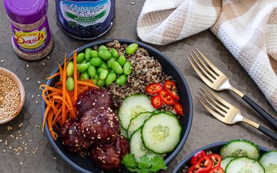 Blackberry Chipotle BBQ Turkey Meatball Bowls Are Your Flavor-Packed Reset For 2026 – Save On Dash & Polaner At Publix