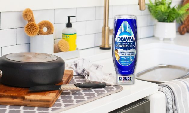 Dawn Platinum Plus PowerSuds Dishwashing Liquid Just $2.99 At Publix