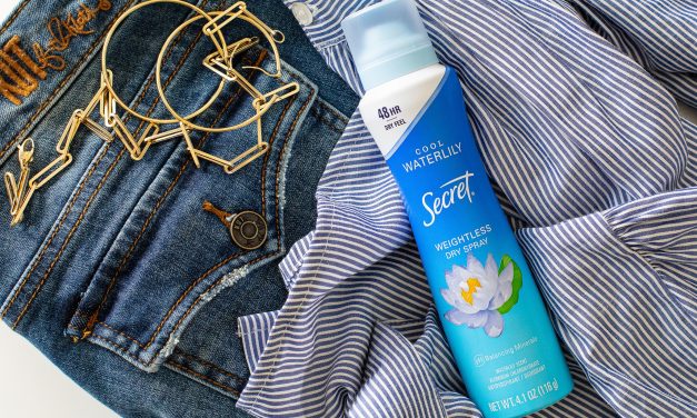 Secret Dry Spray As Low As $3.25 At Publix (Regular Price $9.49)