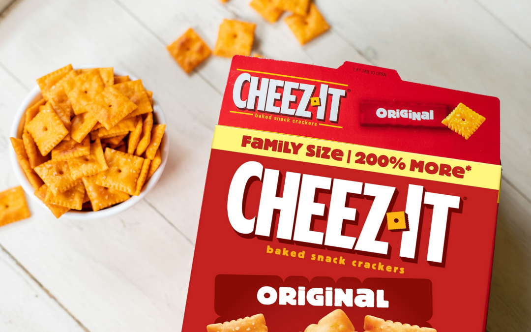 Family Size Boxes Of Cheez-It Snack Crackers Just $3.37 At Publix (Regular Price $7.99)