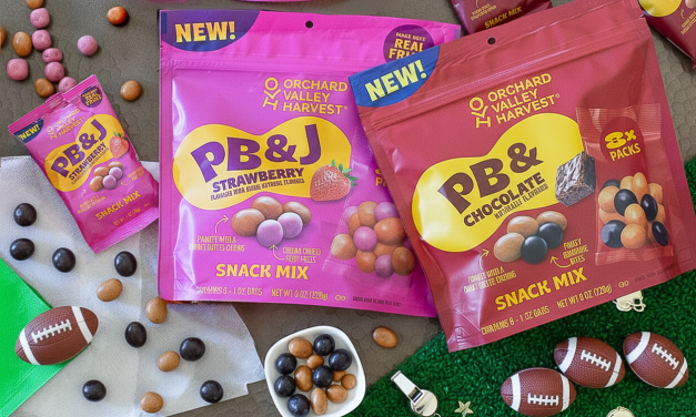 Score Big On Game Day With NEW Orchard Valley Harvest PB& Snack Mixes!