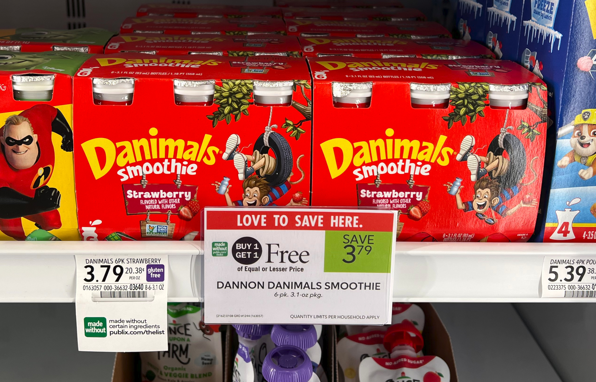 Grab Dannon Danimals Smoothie 6 Packs As Low As 1 40 At Publix 