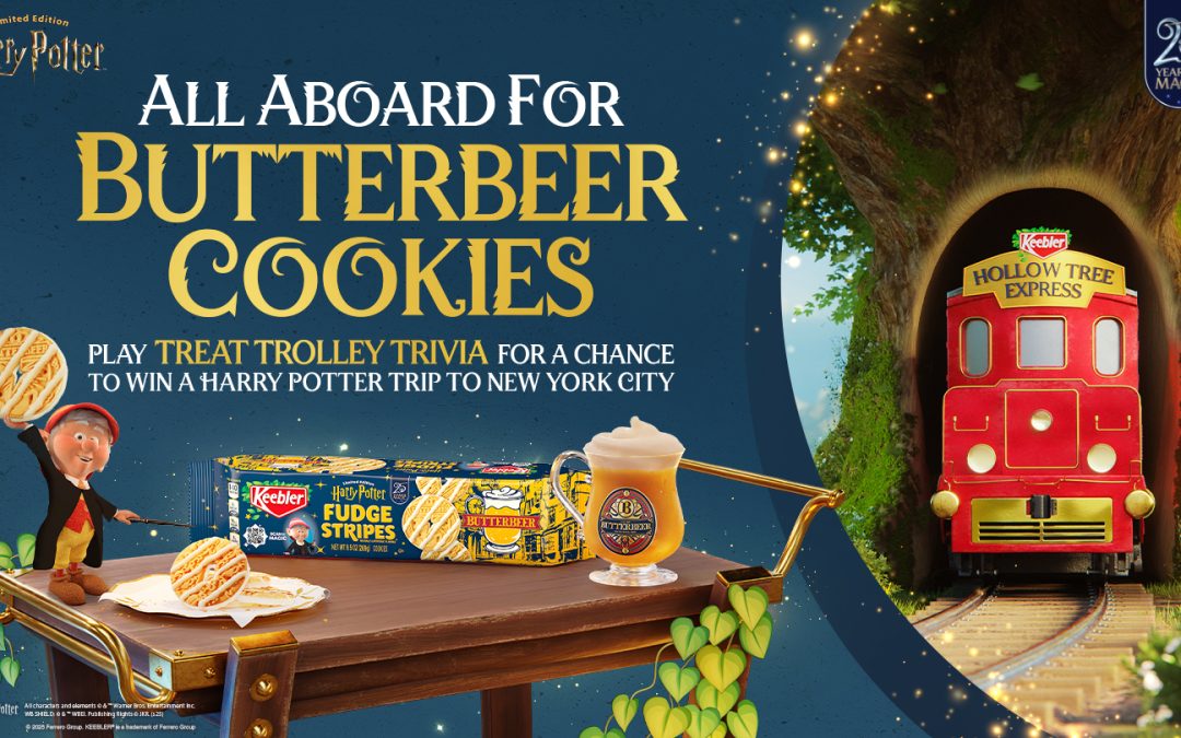 Pick Up Keebler’s Limited-Edition Harry Potter Butterbeer Fudge Stripes Cookies At Your Local Publix