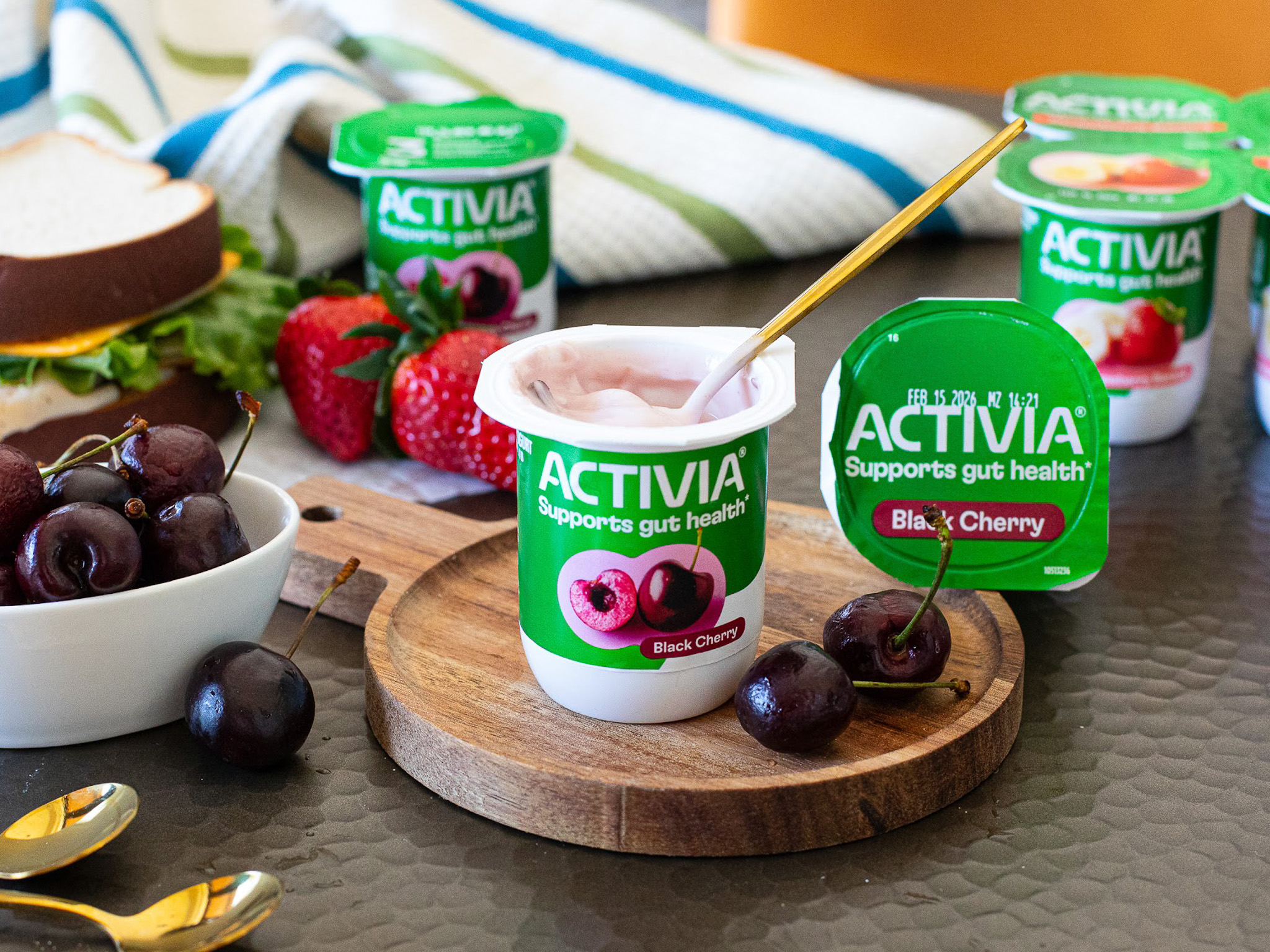 Activia New Black Cherry