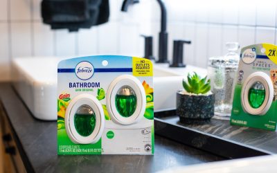 Febreze Bathroom Small Spaces 2-Pack Just $2.99 ($1.50 Per Air Freshener At Publix)