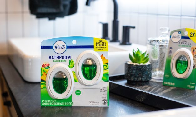 Febreze Bathroom Small Spaces 2-Pack Just $2.99 ($1.50 Per Air Freshener At Publix)