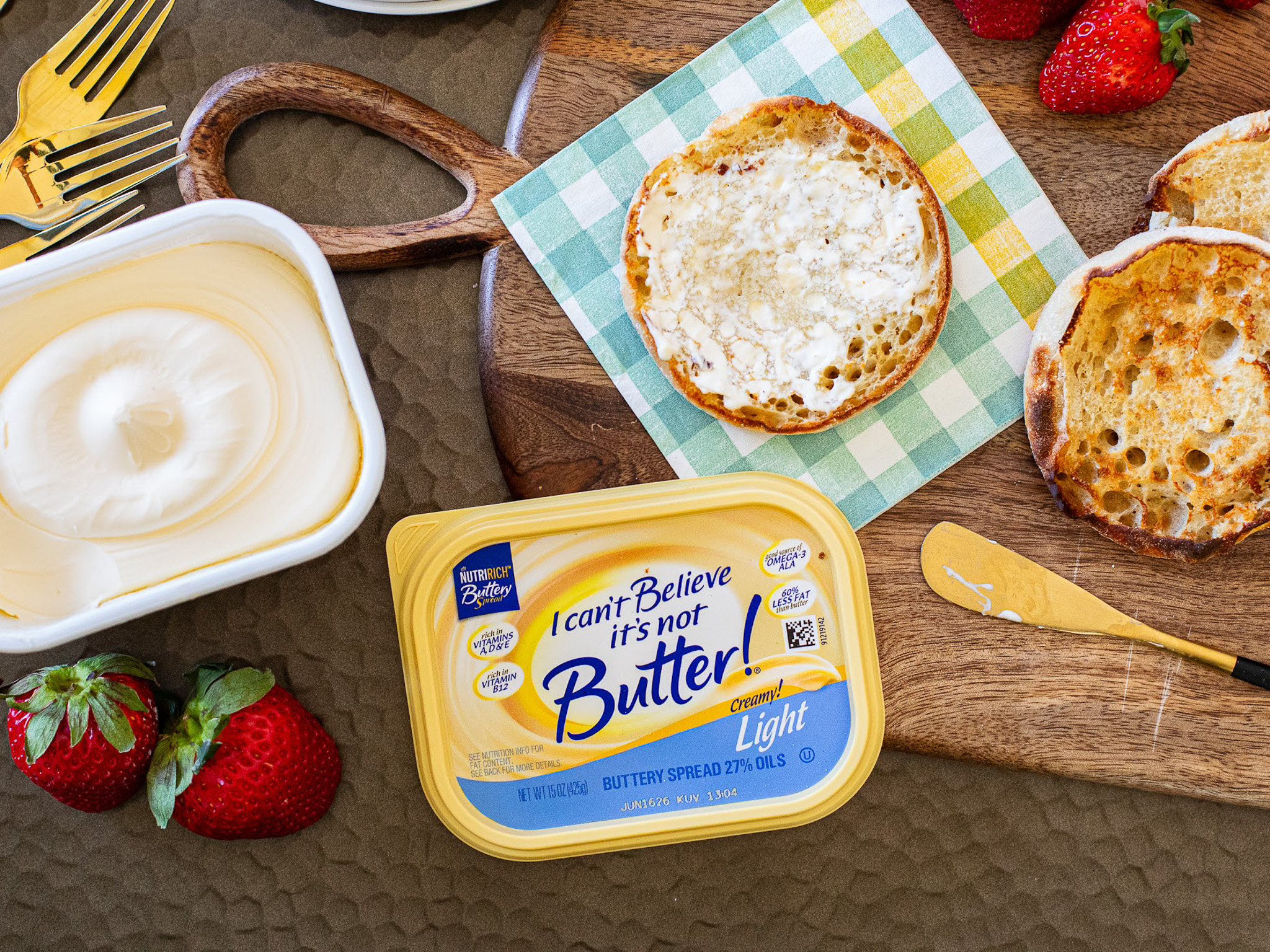 I can’t believe it’s not butter light new