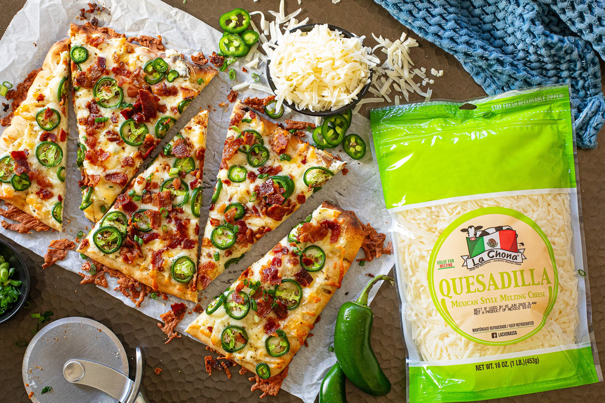 La Chona Jalapeno Popper Pizza
