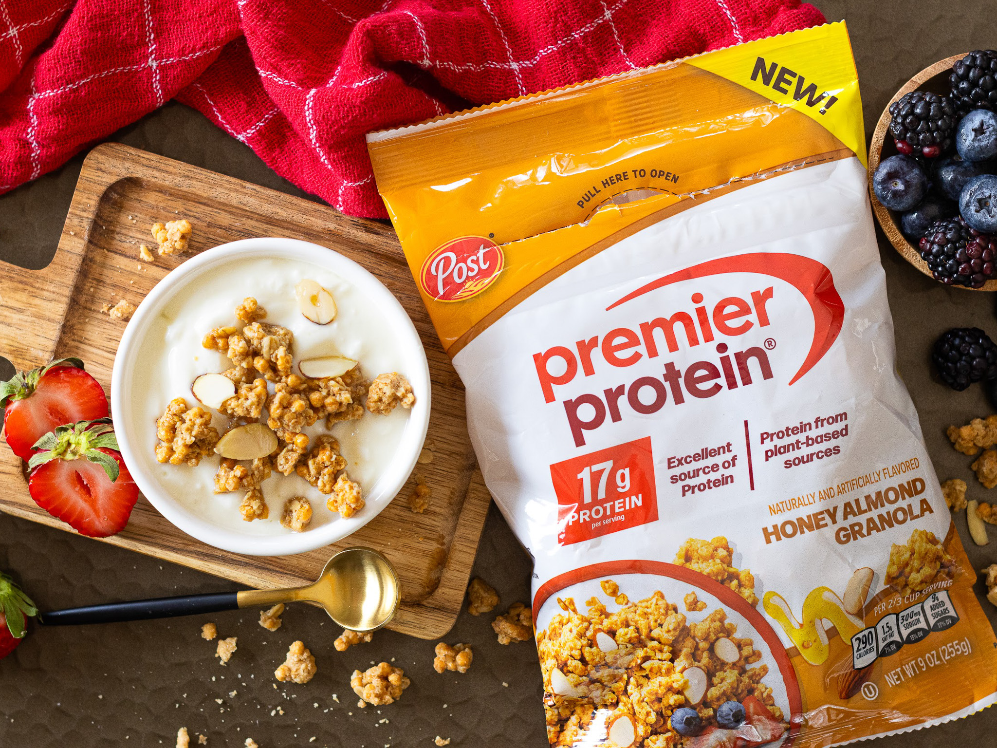 New Post premier protein granola