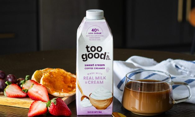 Upgrade Your Morning Brew – Save $2 On Too Good & Co.™ Creamer At Publix!
