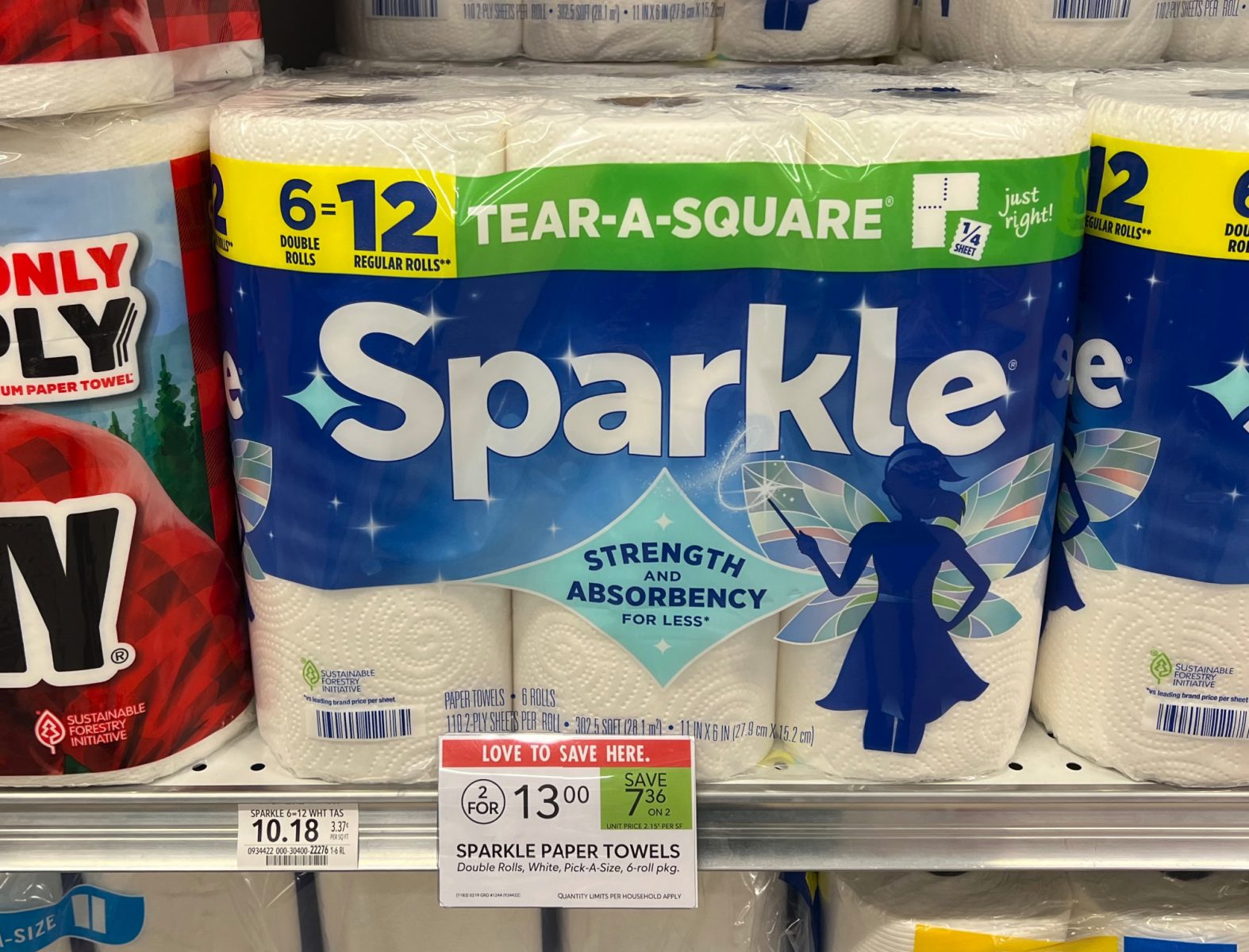 Sparkle Paper Towels Are Just 5 At Publix (Regular Price 10.18