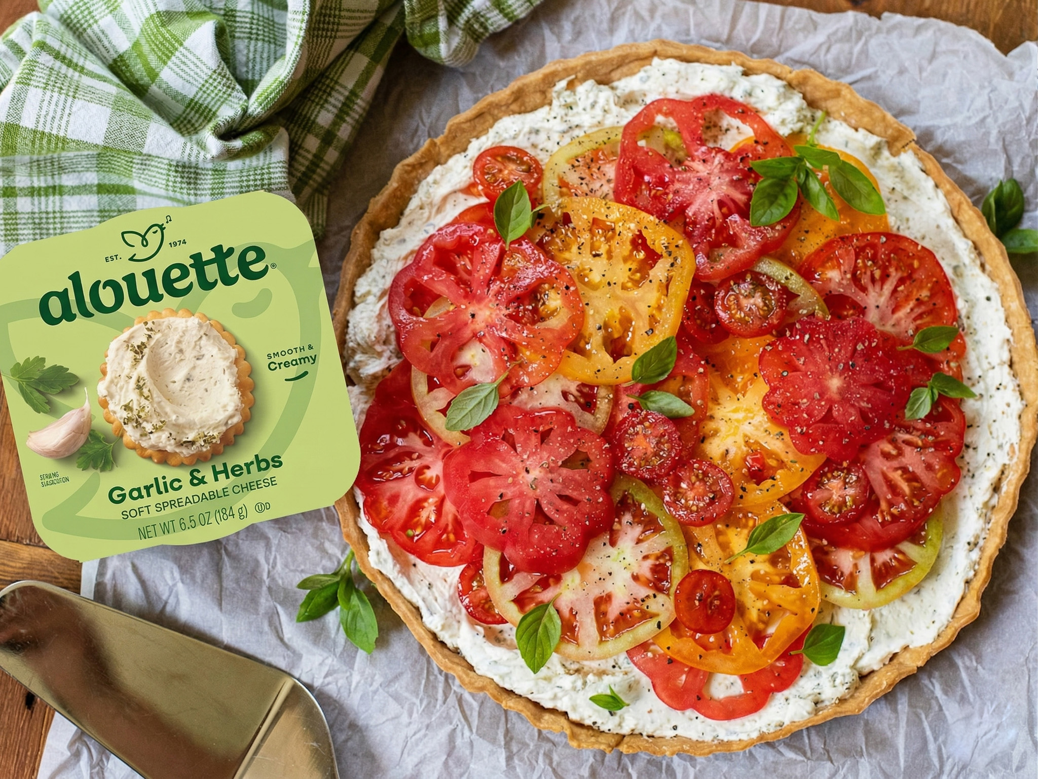 Alouette garlic & herb spread