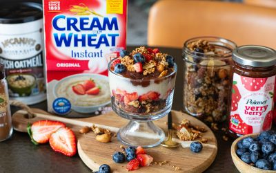 Elevate Your Morning With A Delicious Cream of Wheat Parfait With Maple-Toasted Granola