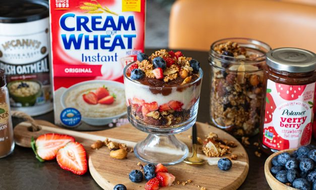 Elevate Your Morning With A Delicious Cream of Wheat Parfait With Maple-Toasted Granola
