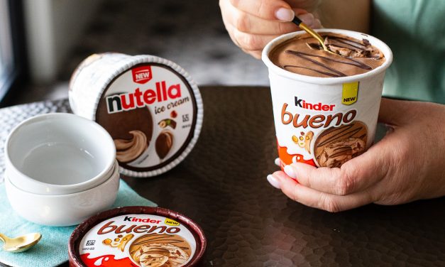 New Kinder Bueno Frozen Dessert And Nutella Ice Cream Are On Sale At Publix