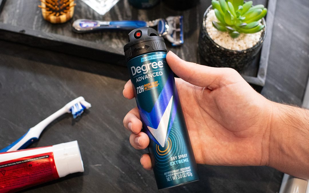 Degree Dry Spray As Low As $2.35 At Publix (Regular Price $7.19)