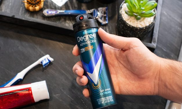 Degree Dry Spray As Low As $2.35 At Publix (Regular Price $7.19)