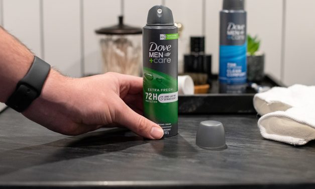 Stock Up For Summer – Dove Men+Care Dry Spray Is Just $4.09 At Publix