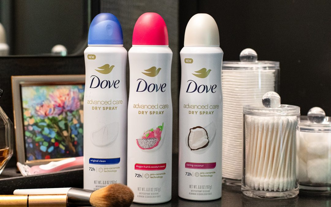 Can’t-Miss Deal On Dove Dry Spray – Just $4.99 At Publix!