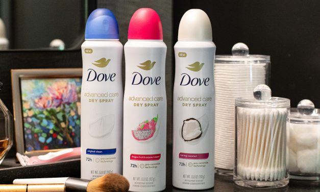 Can’t-Miss Deal On Dove Dry Spray – Just $4.99 At Publix!