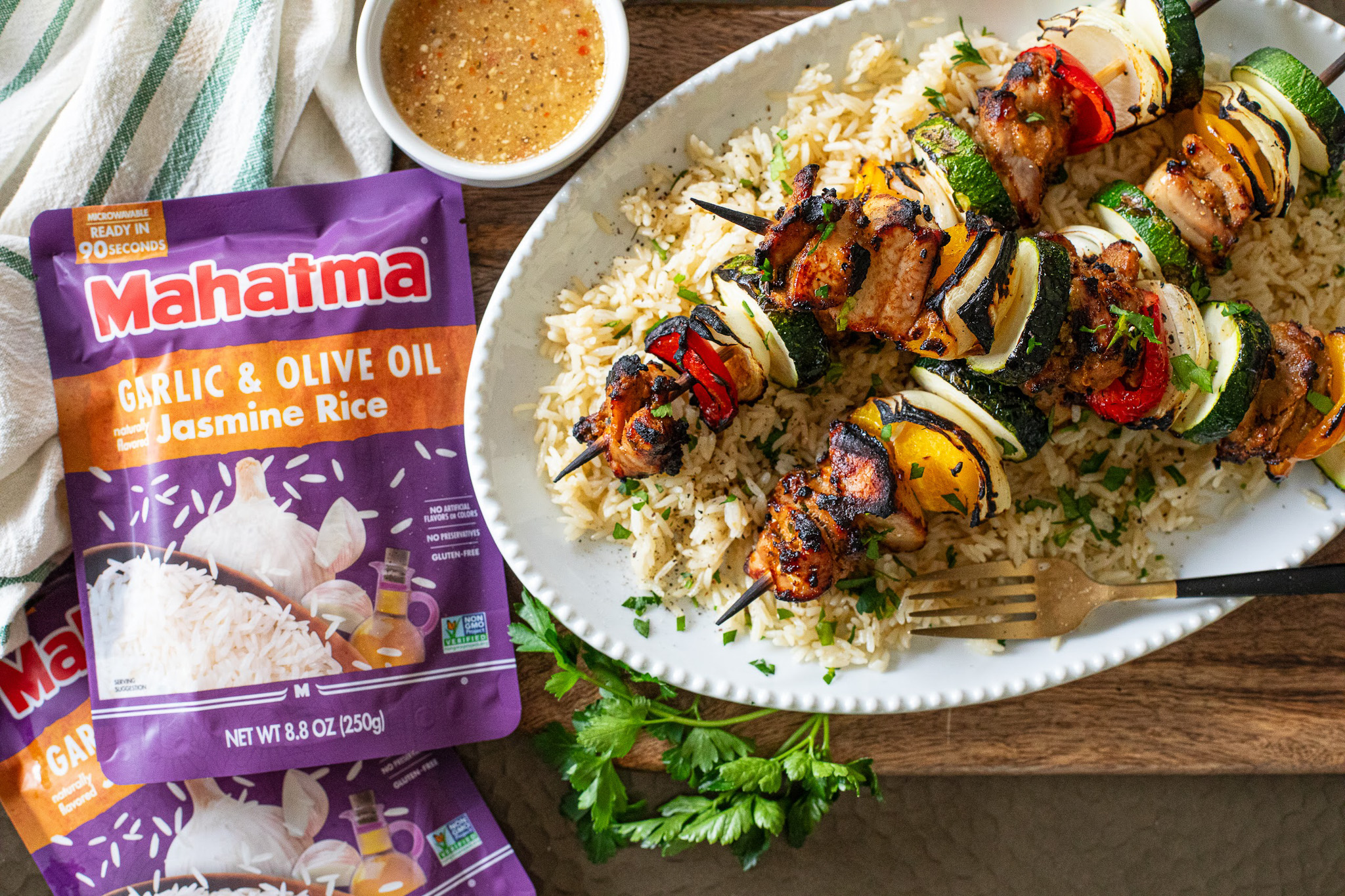 Mahatma Ready Rice Kabobs