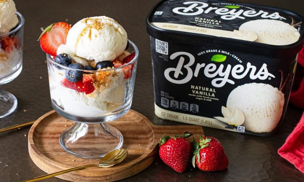 Scoop Up the Savings On Breyers For The Ultimate Stress-Free Memorial Day Dessert