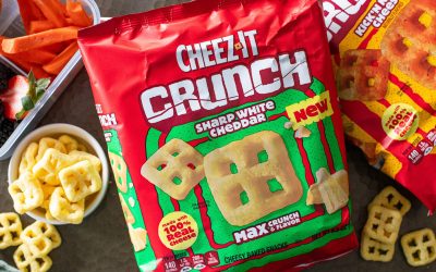 Cheez-It Crunch Cheesy Baked Snacks Just $1.54 At Publix
