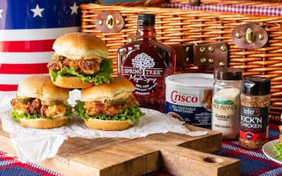 Elevate Your Summer Spread -Serve Up Ultimate Fried Chicken Sliders With Smoky Maple Spread – Shop & Save At Publix