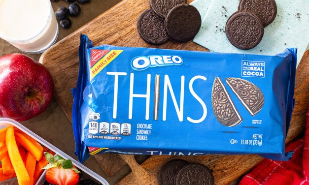 Grab Family Size Packages Of Oreos Thins For $2 At Publix