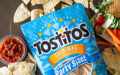 Tostitos Party Size Snacks As Low As $4 Per Bag At Publix (Regular Price $7.29)