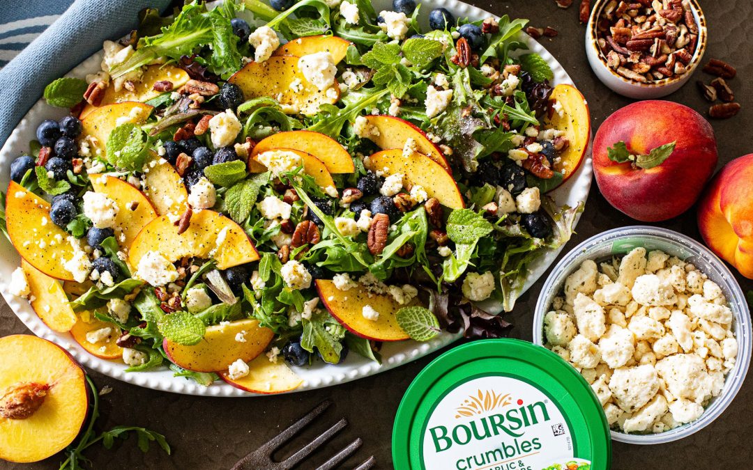 Max Your Summer Flavor (And Your Budget) With $2 Off Boursin® Crumbles At Publix!