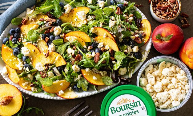 Max Your Summer Flavor (And Your Budget) With $2 Off Boursin® Crumbles At Publix!