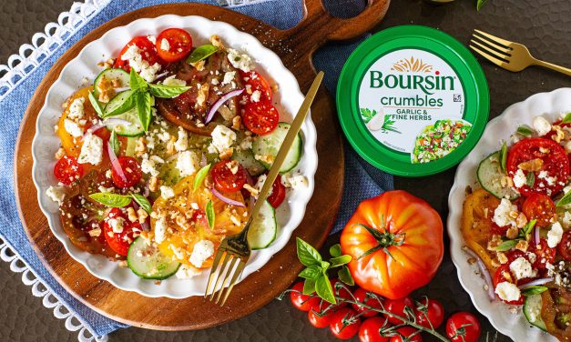 Enjoy Effortless Summer Flavor With Boursin® Crumbles – On Sale 2 For $8 At Publix