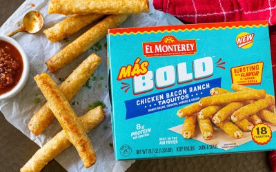 El Monterey Mas Bold Taquitos Just $5.49 At Publix