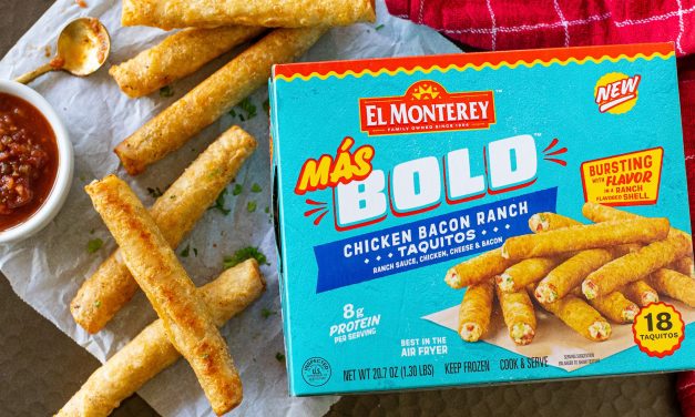 El Monterey Mas Bold Taquitos Just $7.49 At Publix