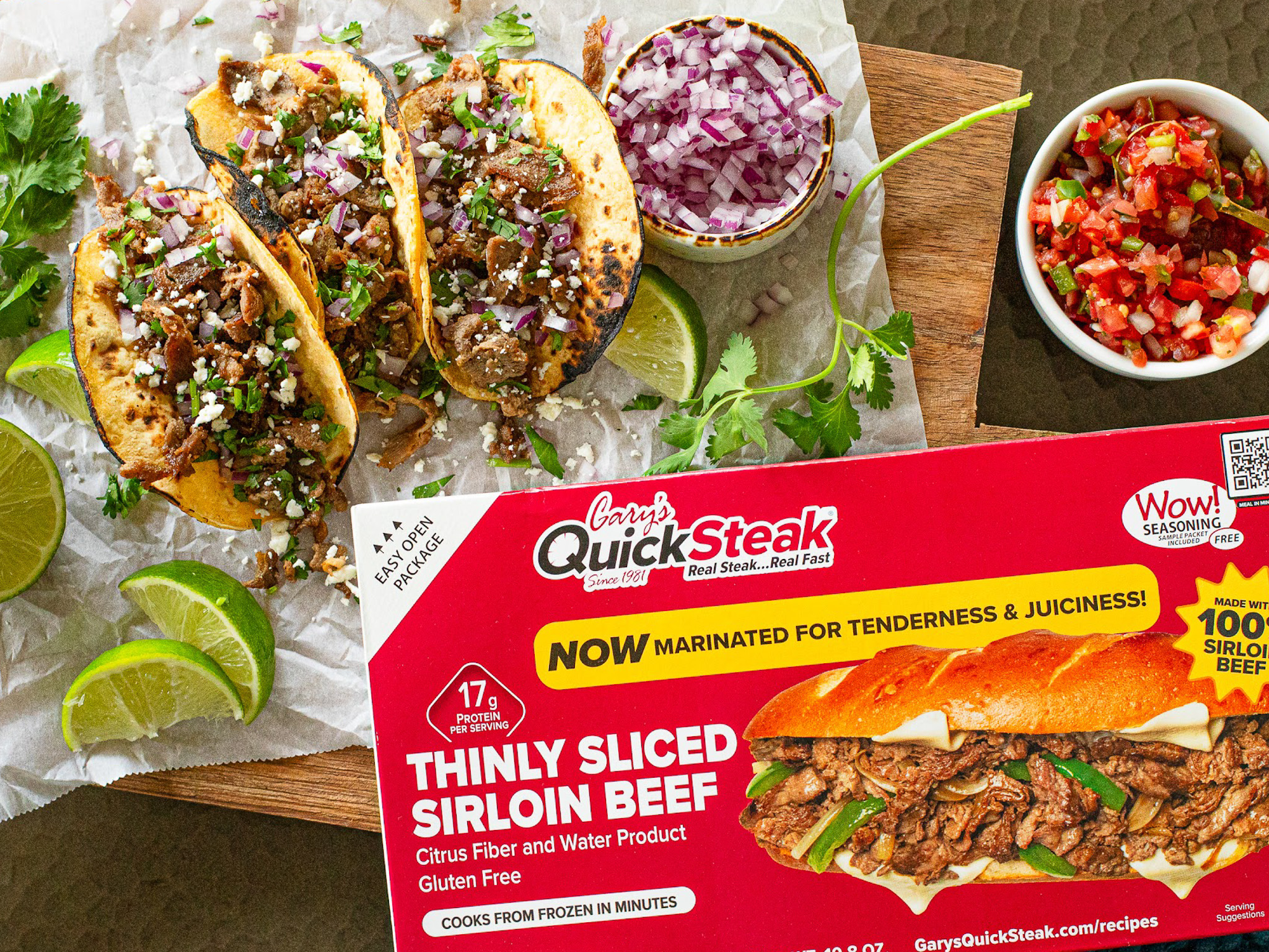 Gary’s Quick Steak Tacos