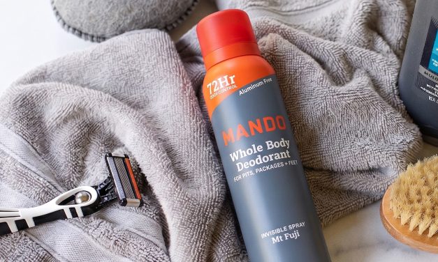 Mando Whole Body Spray As Low As $4.50 At Publix (Regular Price $14.99)