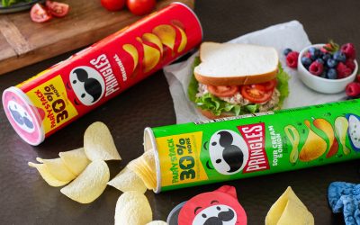 Get The Party Stack Cans Of Pringles Potato Crisps For Just 90¢ Each