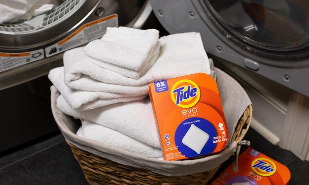 Tide Evo Laundry Tiles 16-Count Just $7.99 At Publix (Regular Price $11.99)