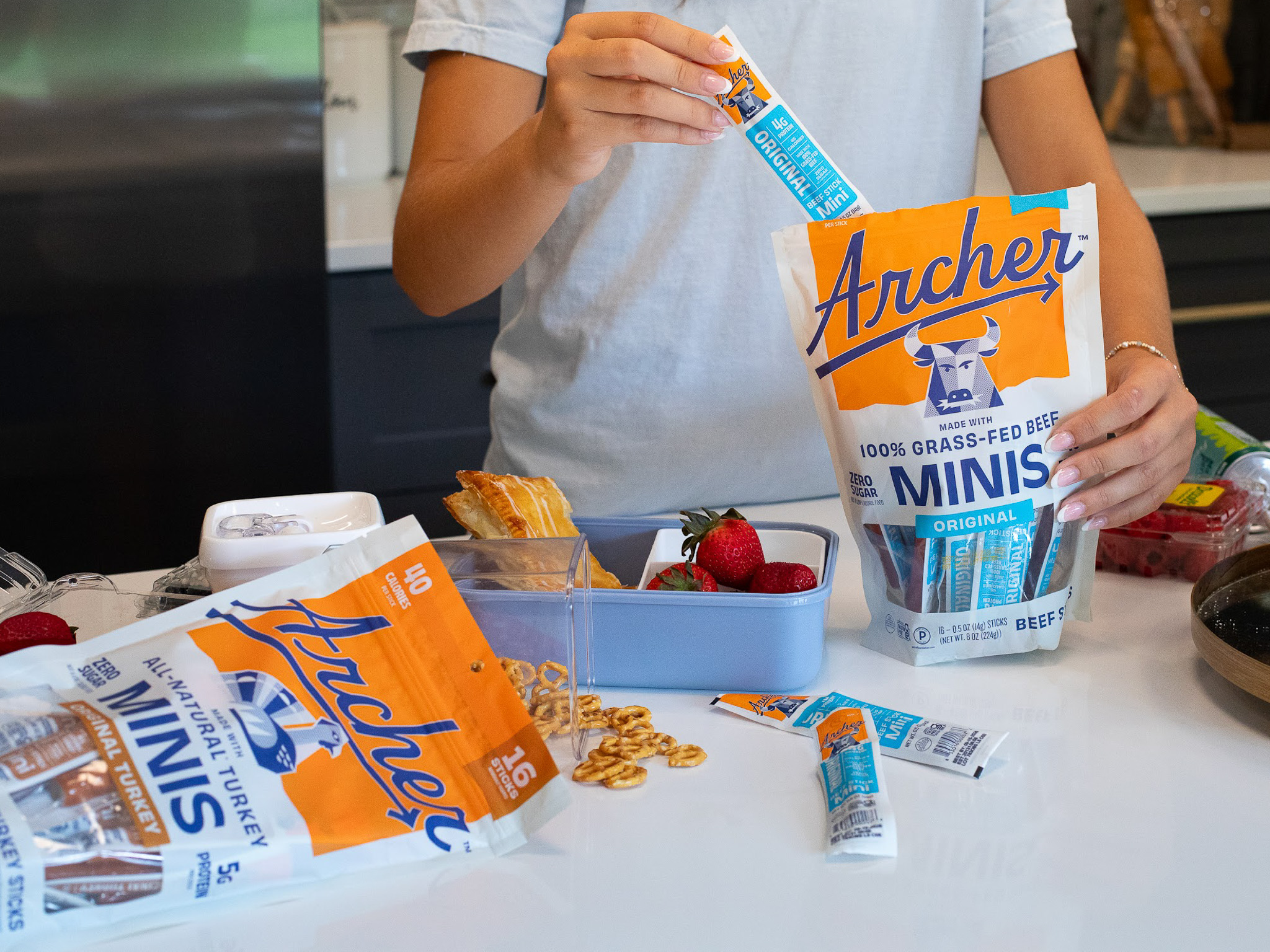 Archer Snacks BTS