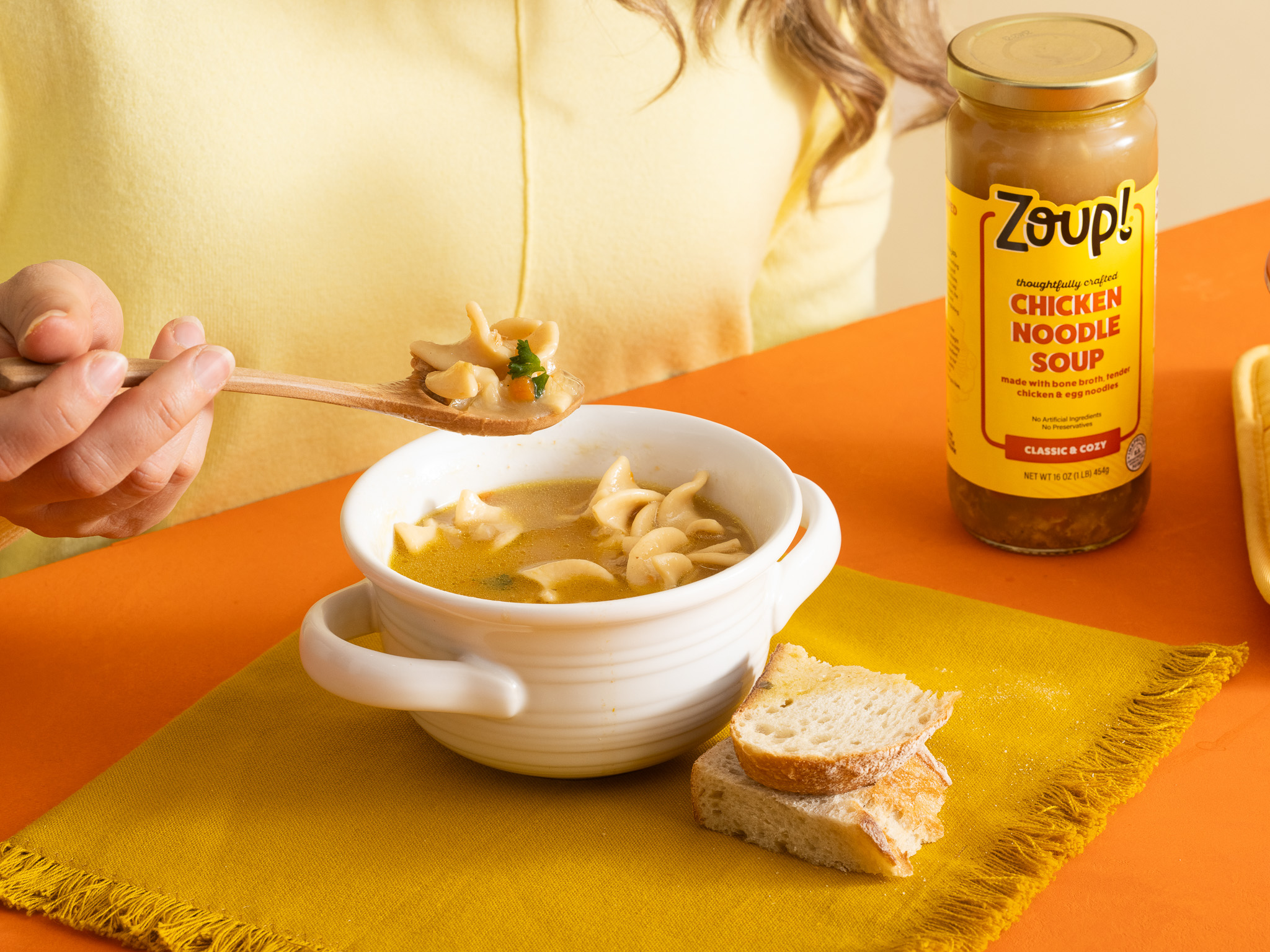 Chicken Noodle Soup 16oz Zoup-1199-2