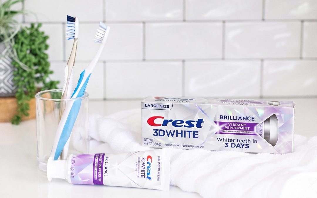 Crest 3D White Brilliance Toothpaste As Low As $4.99 At Publix (Regular Price $9.99)