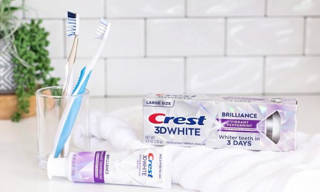 Crest 3D White Brilliance Toothpaste As Low As $4.99 At Publix (Regular Price $9.99)