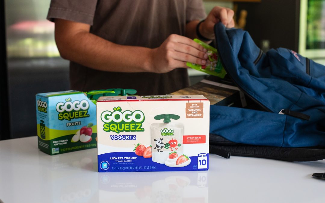 Master The Lunchbox Hustle With GoGo squeeZ® – On Sale At Publix